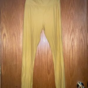 LuLaRoe Yellow Leggings
